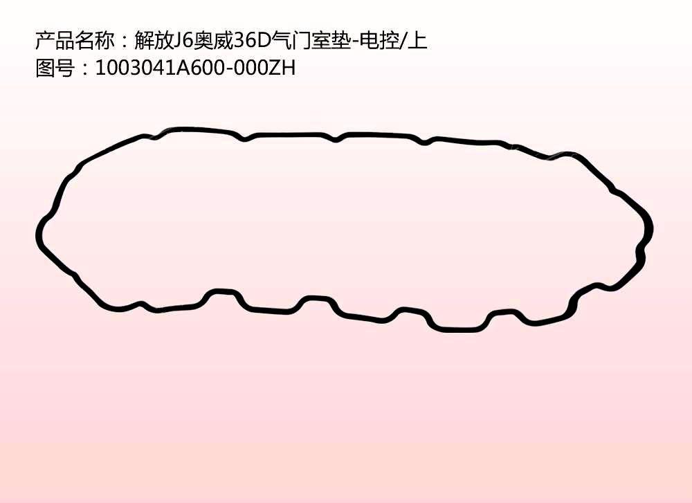 解放J6奥威36D气门室垫-电控/上